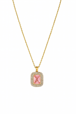 DIAMOND Halskette rosa
