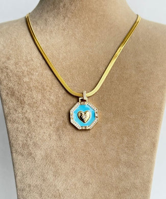 Cagla Snake Heart kette