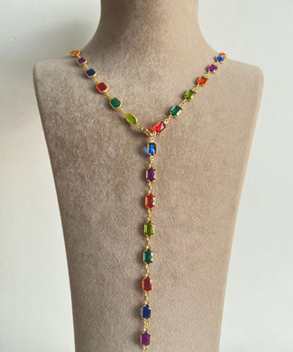 Colorfull Y Baguette Kette