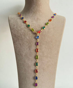 Colorfull Y Baguette Kette