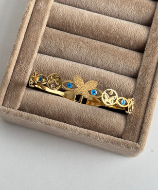 Butterfly Nazar Armreif