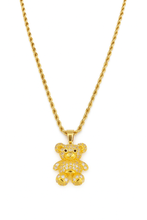 Laden Sie das Bild in den Galerie-Viewer, Teddy Wirbel Halskette