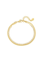 Laden Sie das Bild in den Galerie-Viewer, Doppeltes Armband mit Diamanten