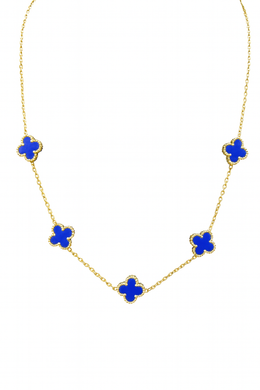 5er Klee Kette Dark Blue