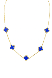 5er Klee Kette Dark Blue