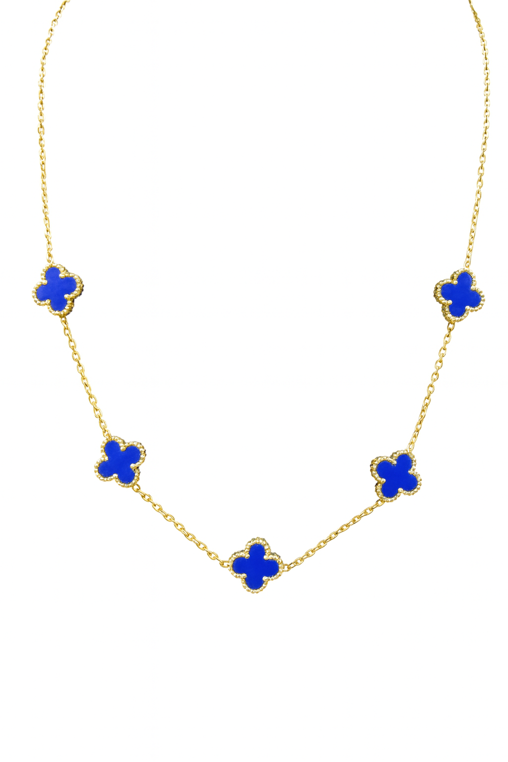 5er Klee Kette Dark Blue