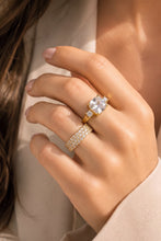 Laden Sie das Bild in den Galerie-Viewer, Full Strass Ring