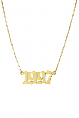 Jahreszahl 1997 Halskette 925 Silber