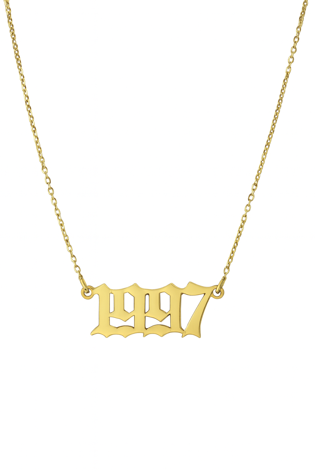 Jahreszahl 1997 Halskette 925 Silber