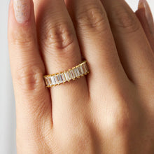 Laden Sie das Bild in den Galerie-Viewer, Reihe Baguette Ring
