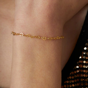 Mini Heart Armkette