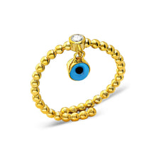 Laden Sie das Bild in den Galerie-Viewer, Dorica Eye Ring mit Zirkonia