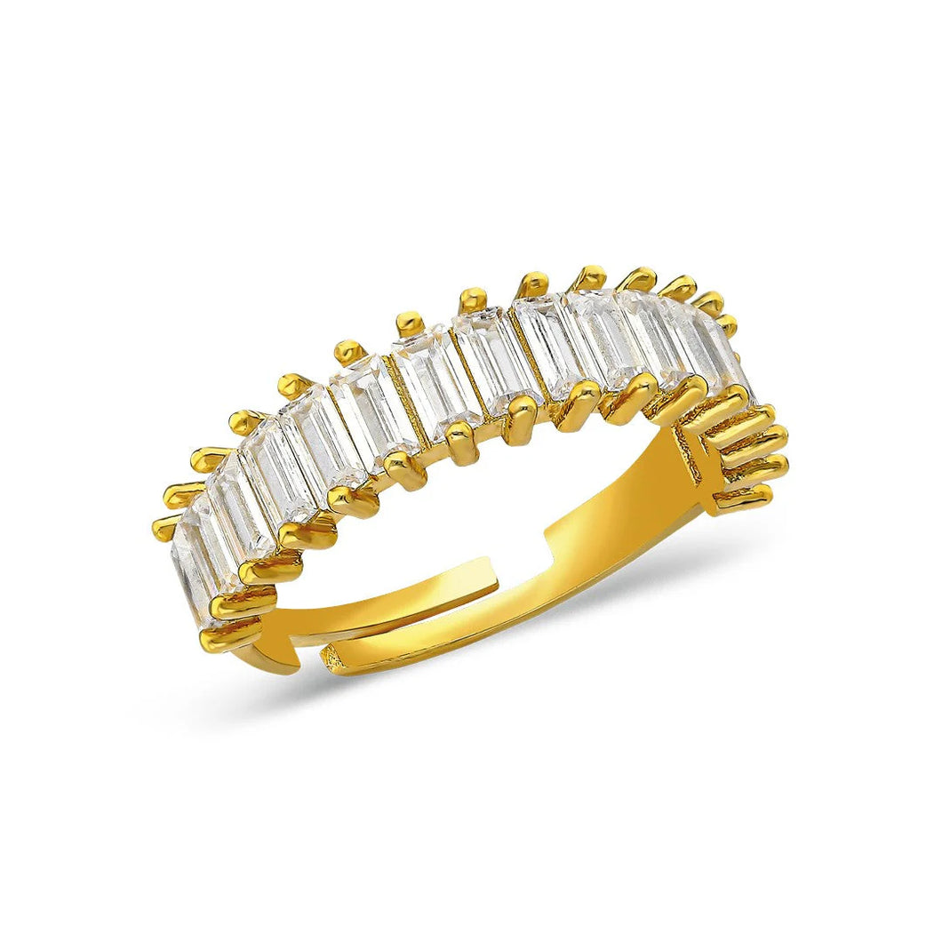 Reihe Baguette Ring