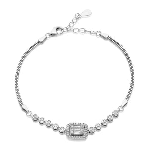 Baguette mini Stones Armkette