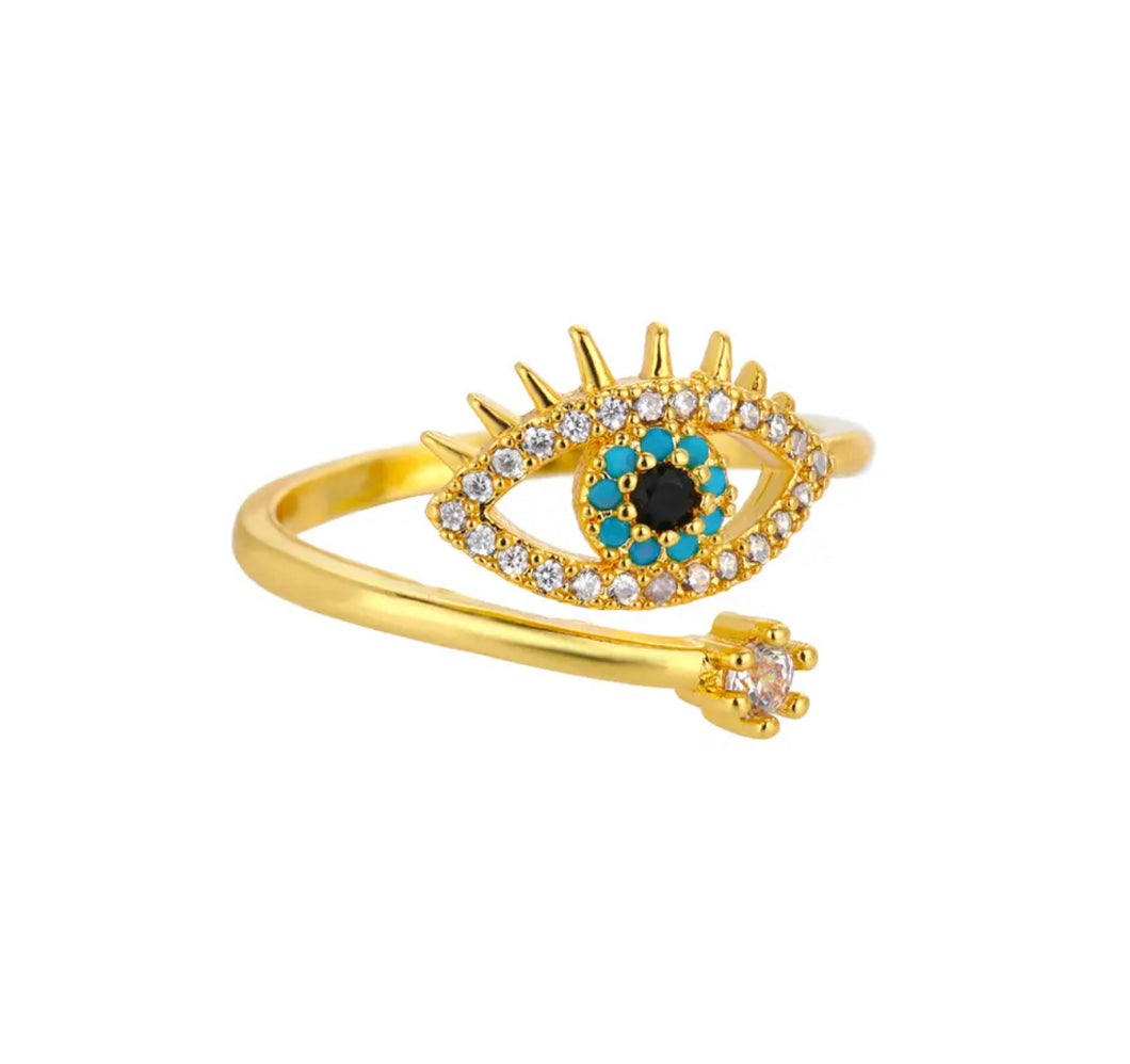 Eye Ring Türkis