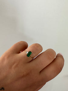 Green Babe Ring