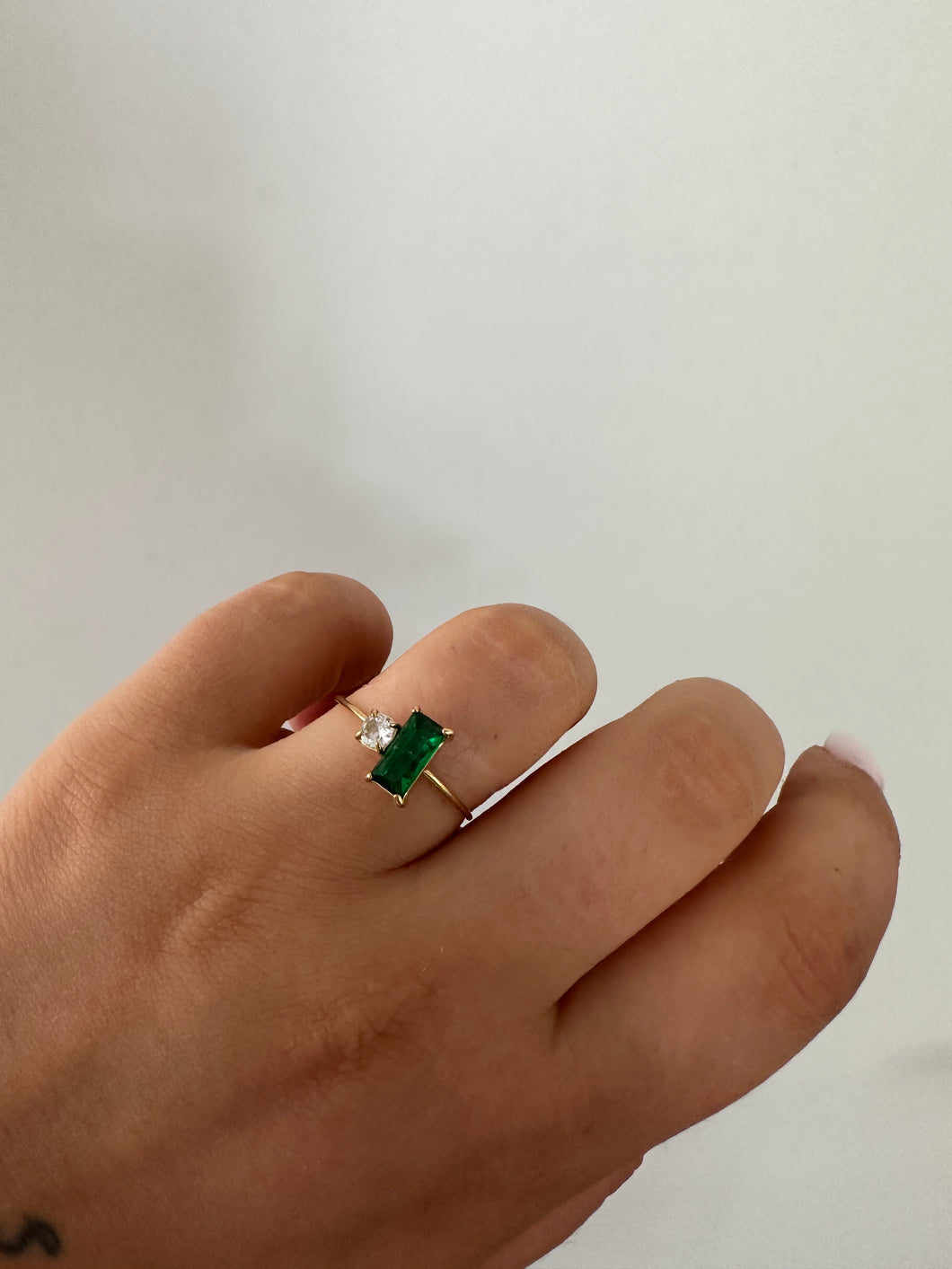 Green Babe Ring