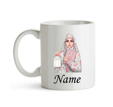 Hijab Tasse mit Wunsch Name